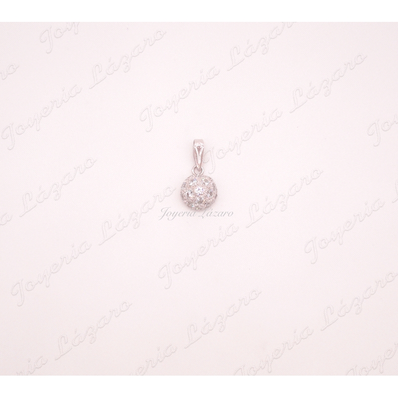 COLGANTE 18KTS BL.CIRCO.