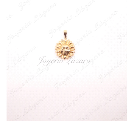 COLGANTE 18KTS SOL PORTOCARRERO