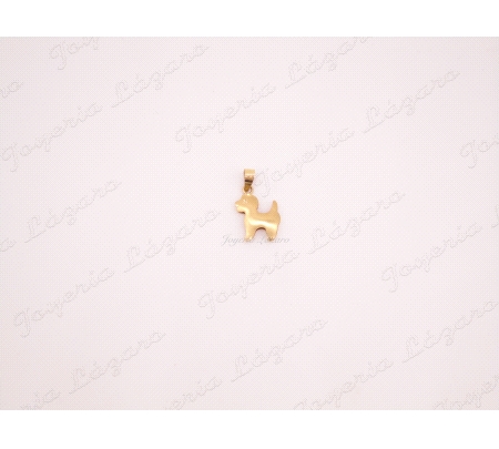 COLGANTE 18KTS PERRO