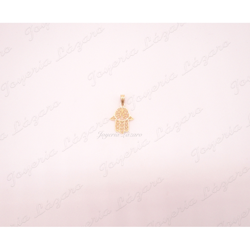 COLGANTE 18KTS MANO FATIMA