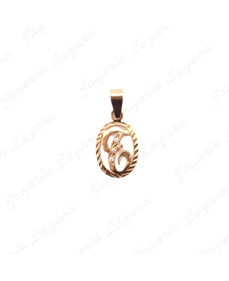 COLGANTE 18KTS LETRAS