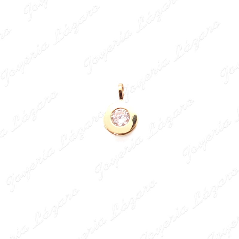COLGANTE ORO 18 KTS CIRCONITA BOCEL