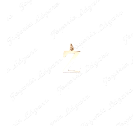 COLGANTE ORO 18 KTS LETRA Z 9X11MM