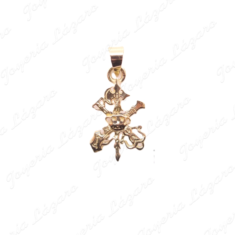 COLGANTE ORO 18 KTS EMBLEMA LA LEGION 20MM