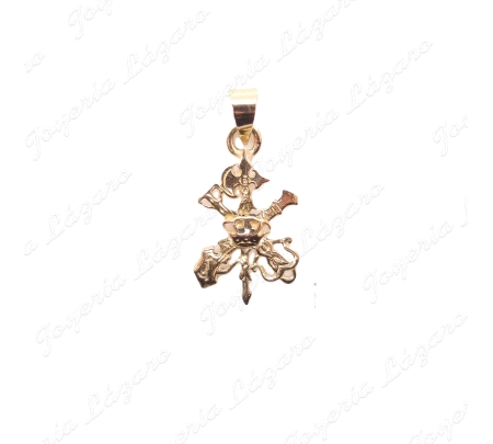 COLGANTE ORO 18 KTS EMBLEMA LA LEGION 20MM