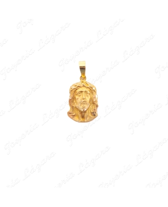 COLGANTE ORO 18 KTS ROSTRO RISTO 15MM