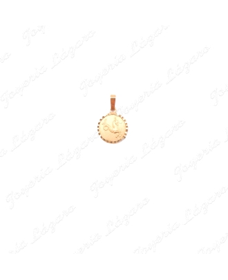 COLGANTE ORO 18 KTS HOROSCOPO  CAPRICORNIO 15mm