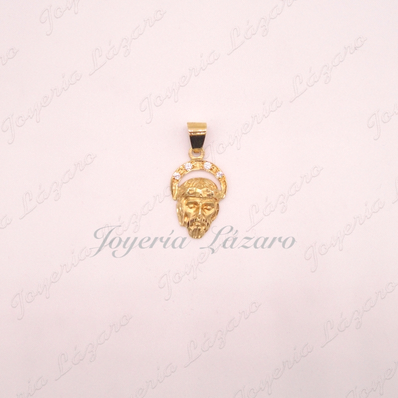 ORO 18 KTS COLGNT. ROSTRO CRISTO,CORANA CIRCONITAS