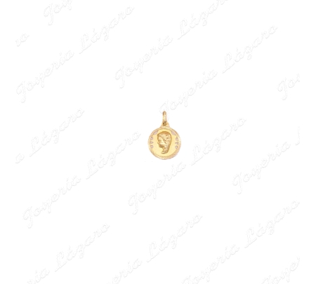 MEDALLA 18KTS VIRGEN NIÑA