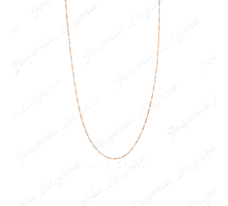 CADENA 60 CM. ORO 18 KTS 3X1