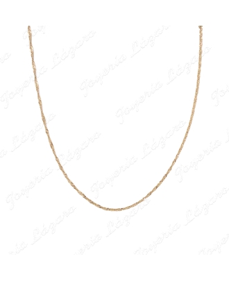 CADENA 50 CM. ORO 18 KTS SINGAPUR