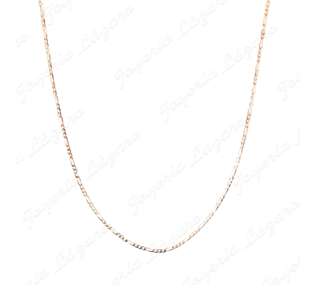 CADENA 50 CM. ORO 18 KTS 3X1 PLANA 1.5MM