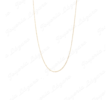 CORDON 45 CM. ORO 18 KTS 1MM