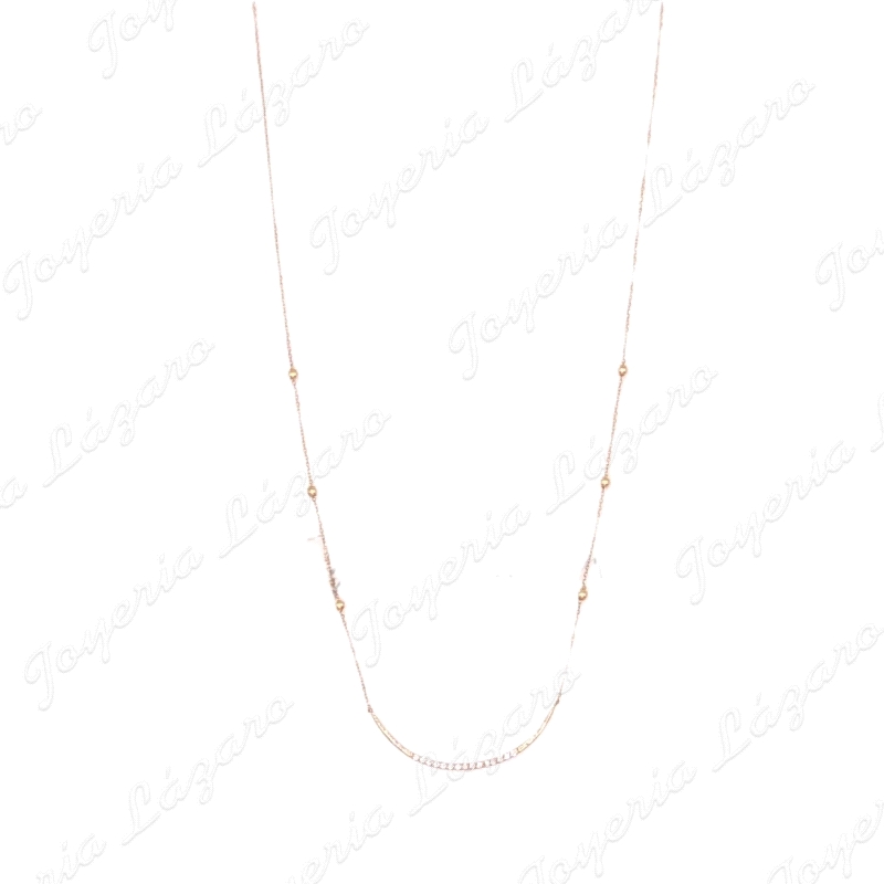 ORO 18 KTS COLGANTE+CADENA BOLAS CIRCO