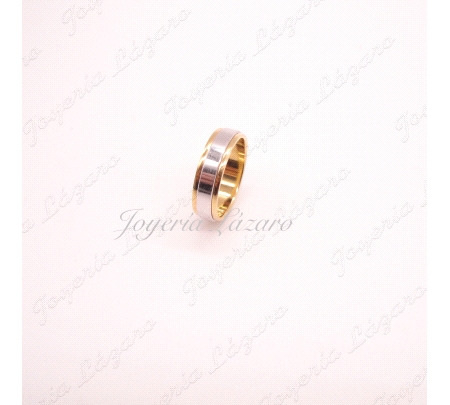 ALIANZA 18KTS BIC. 5MM Nº9