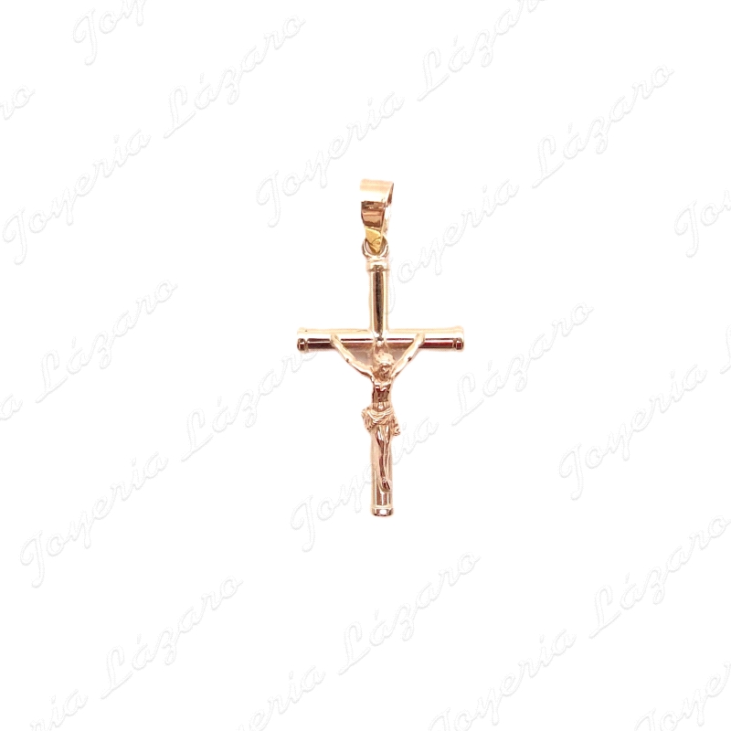 CRUZ ORO 9 KTSCCON CRISTO 14X24MM SIN ASA                                                           