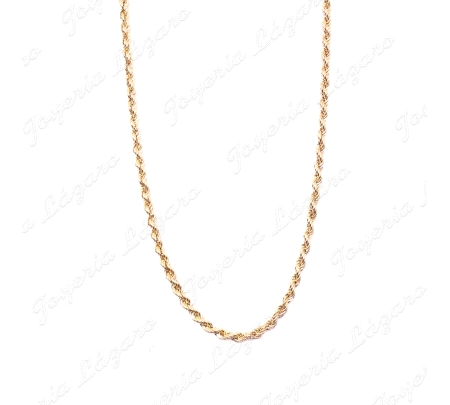 CORDON SALOMONICO 50 CM. ORO 9 KTS 4.5                                                              