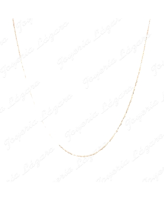 CADENA 45 CM. ORO 9 KTS SUPER LIGERA 2 POSTURAS                                                     