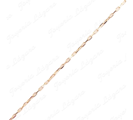 CADENA 45 CM. ORO 9 KTS SUPER LIGERA 2 POSTURAS