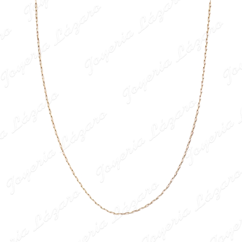 CADENA 55 CM. ORO 18KT OCASION FORZADA 1MM SUPER LIGERA                                             