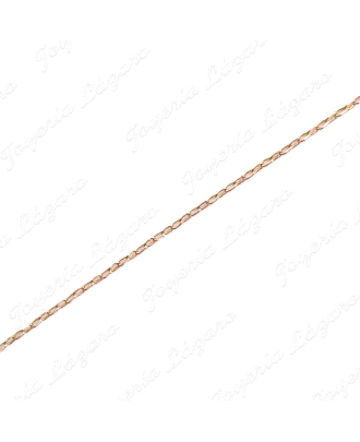 CADENA 55 CM. ORO 18KT OCASION FORZADA 1MM SUPER LIGERA