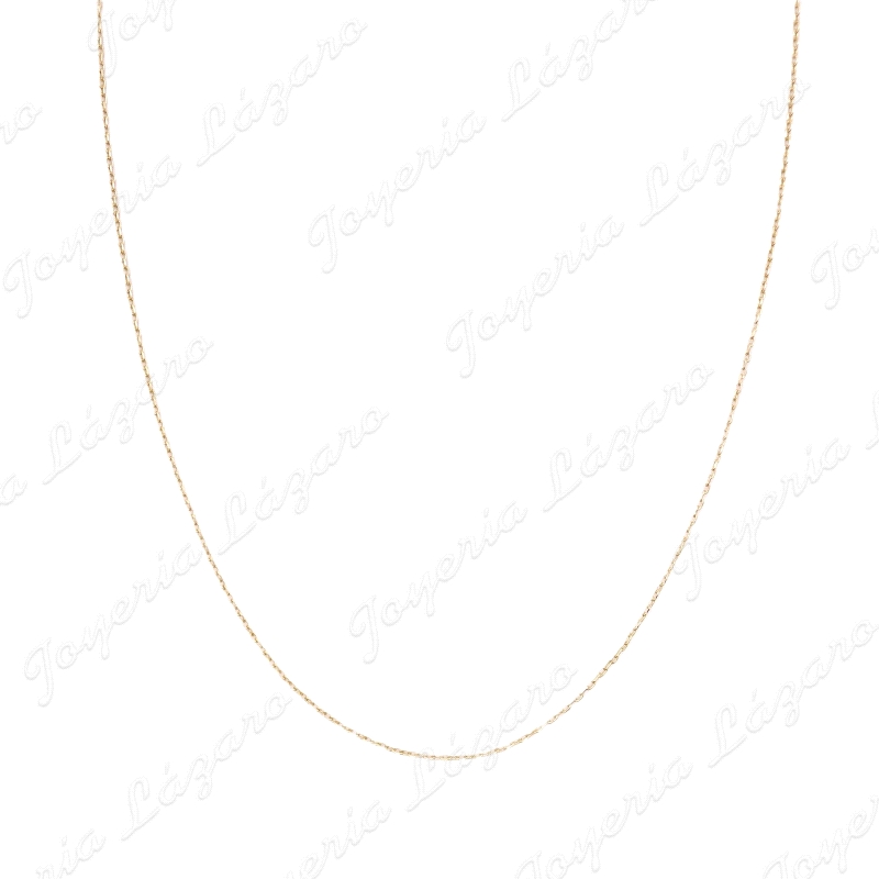 CADENA 50 CM. ORO 18KT OCASION FORZADA 1MM                                                          