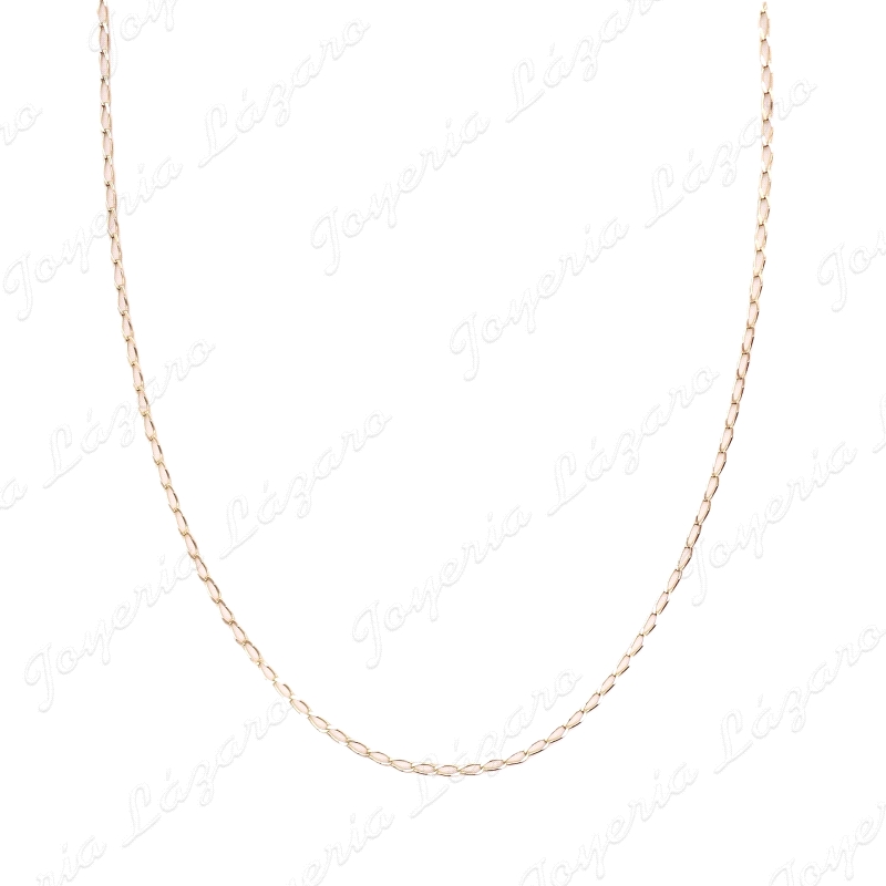 CADENA 50 CM. ORO 18KT OCASION BARBADA 2MM CLARA                                                    