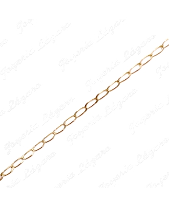 CADENA 50 CM. ORO 18KT OCASION BARBADA 2MM CLARA