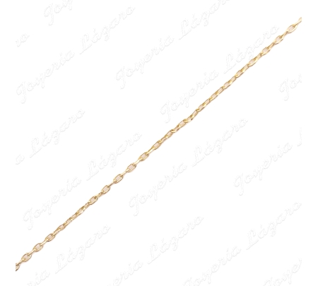 CADENA 45 CM. ORO 18KT OCASION FORZADA SUPER LIGERA 0.5MM