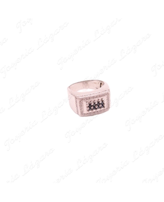 SORTIJA 18KTS BL. ZAFIROS