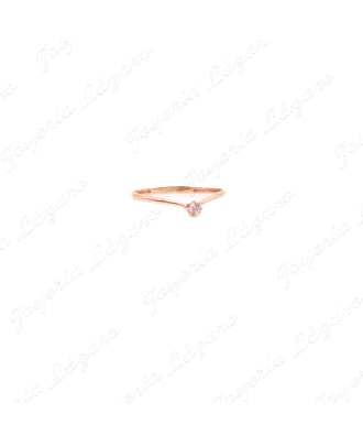 SORTIJA 18KTS PAN. TRES COLORES