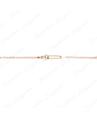 ESCLAVA BEBE ORO 18 KTS PIECECITOS