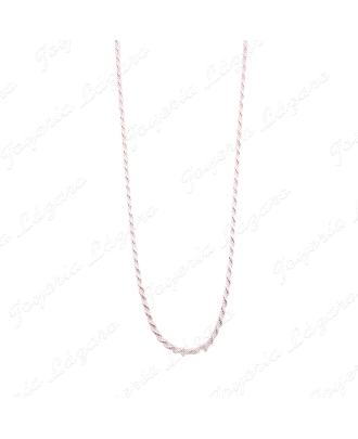 CADENA 40 CM. PLATA SALOMONICO 3MM