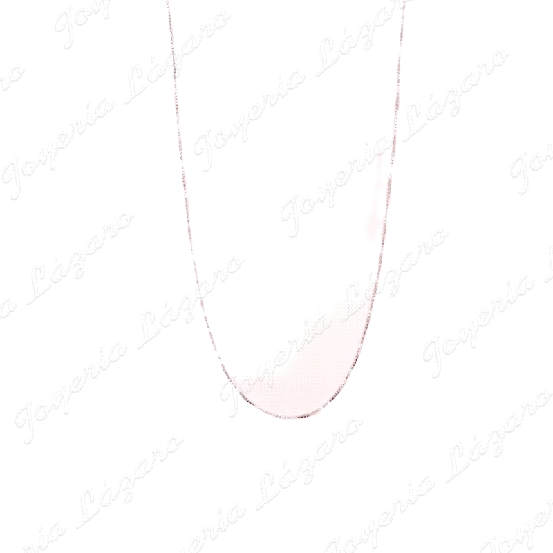 PLATA CADENA 40/45 CM. VENECIANA
