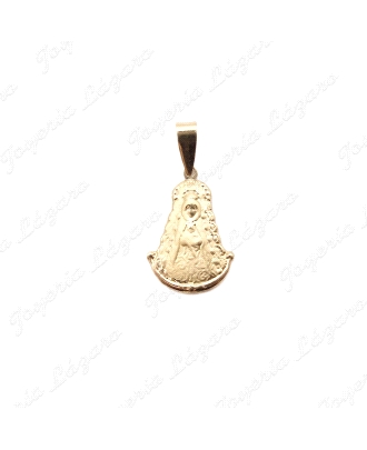MEDALLA ORO 18 KTS VIRGEN DEL ROCIO  BUSTO 16MM                                                     