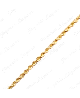 CORDON SALOMONICO 60 CM. ORO 9 KTS 4.5MM