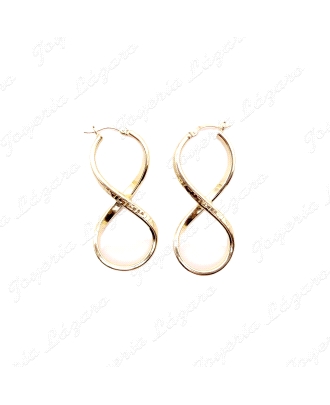PEND. AROS PLATA INFINITO CHAPADO GRECA                                                             
