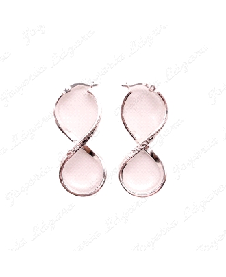 PEND. AROS PLATA  INFINITOS GRECA                                                                   