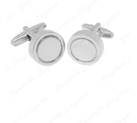 GEMELO  BISUTERIA CIRCULO CON ESTRIAS                                                               