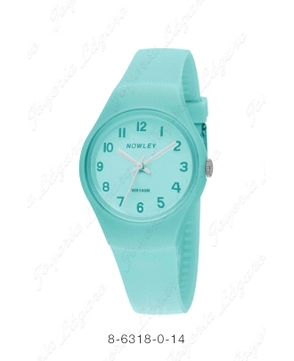 NOWLEY RELOJ RACING ANALOGICO VERDE CLARO                                                           