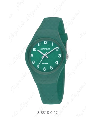 NOWLEY RELOJ  RACING ANALOGICO VERDE OSCURO                                                         