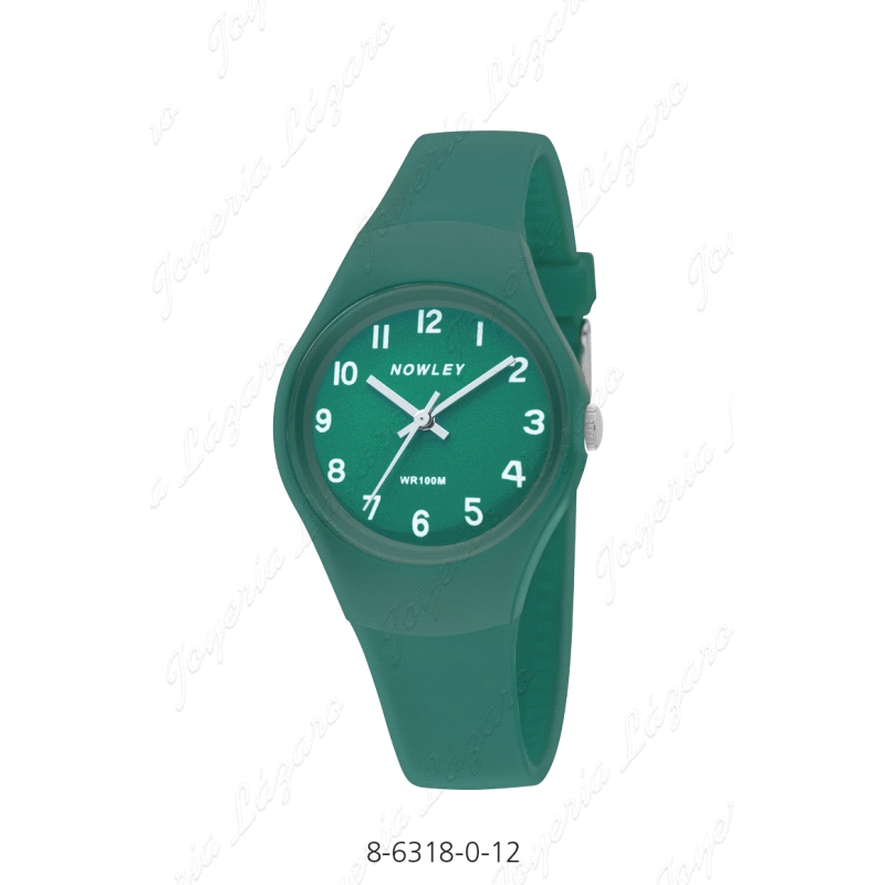 NOWLEY RELOJ  RACING ANALOGICO VERDE OSCURO                                                         