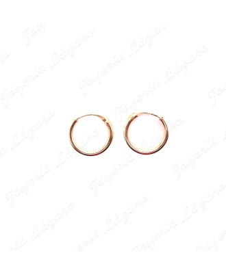 PEND. AROS ORO 18 KTS LIGEROS 1.5X11                                                                