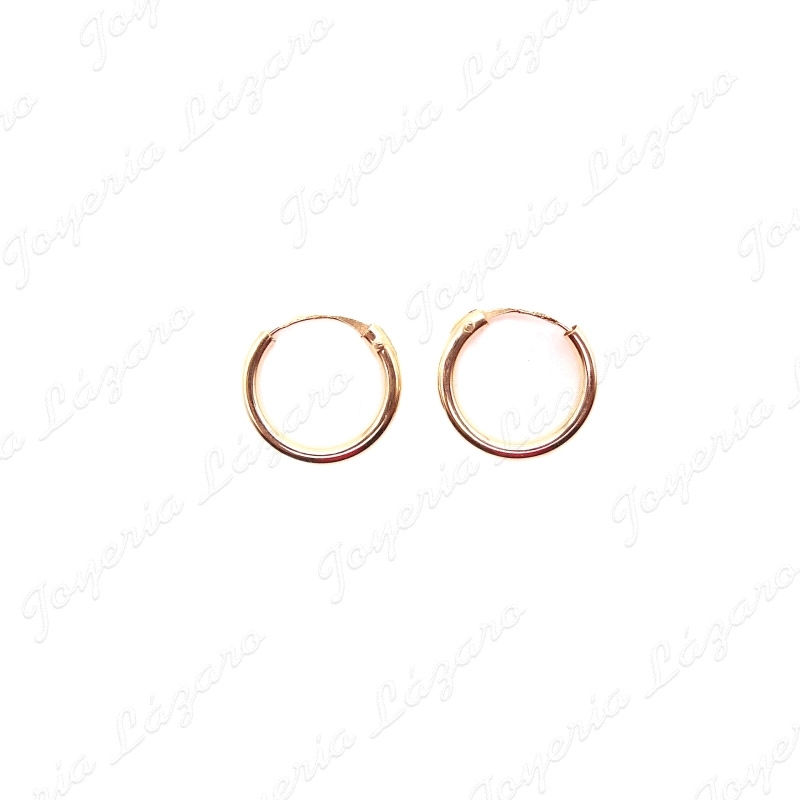 PEND. AROS ORO 18 KTS LIGEROS 1.5X11                                                                