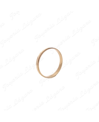 ALIANZA ORO 18KT OCASION MEDIA CAÑA 3 MM