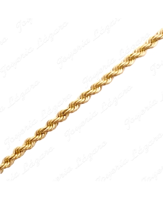 CORDON SALOMONICO 50 CM. ORO 18KT OCASION 3MM