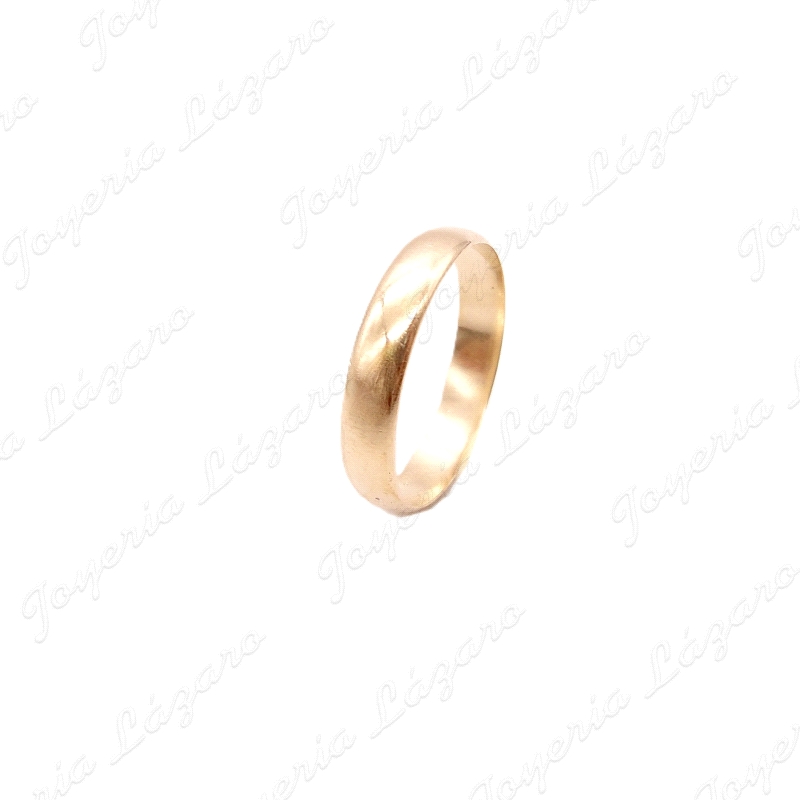 ALIANZA ORO 18KT OCASION MEDIA CAÑA 5 MM                                                            
