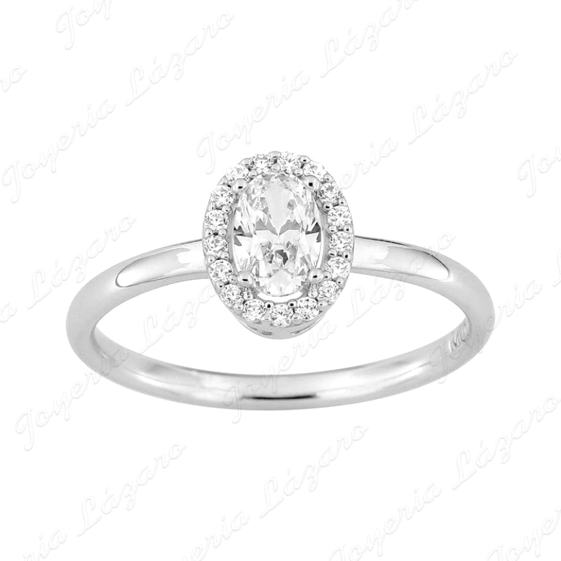 SORTIJA PLATA MURAT ROSETON CIRCONITAS                                                              