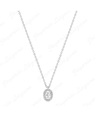 GARGANTILLA PLATA MURAT ROSETON CIRCONITAS                                                          