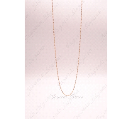 CADENA 50 CM. ORO 18KT OCASION SINGAPUR 1.5MM